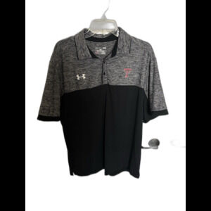Under Armour Texas Tech Polo Size Large